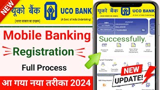 UCO Mobile Banking Registration 2024  How to registration in uco mbanking plus 2024SSMSmartTech [upl. by Ailicec]