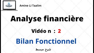 Analyse Financière  Bilan Fonctionnel [upl. by Ahsimit]