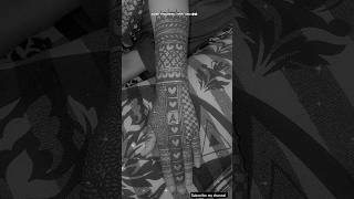 Mehndi design 🥰❣️shortsytshortstrendingshorts [upl. by Olinad]