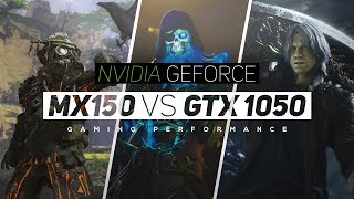 NVIDIA Geforce MX150 VS NVIDIA Geforce GTX 1050 2019 [upl. by Guenevere]