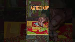 Cheriyal Scroll Painting  Cultural Canvas  Episode 09  Art with Abir [upl. by Vincent]