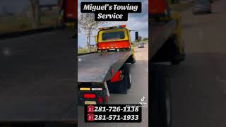 🚨💥Best Towing service in Houston by Miguel’s Towing 💥🚨✅☎️2817261138☎️2815711933 [upl. by Zednanref609]