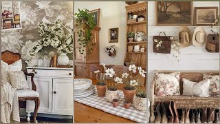 Vintage Rustic Cottage style Countryside French Inspirations [upl. by Aenyl]