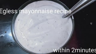 Eggless mayonnaise recipe in tamil  eggless mayonnaise recipe [upl. by Quirk]