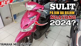 YAMAHA MIO SPORTY 🔥🔥 SULIT PA RIN BA NGAYONG 2024hajiemotovlogs trendingvideo yamaha [upl. by Chivers]