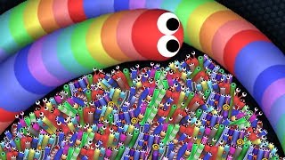 Slitherio AI 260000 Score Epic Slitherio Gameplay [upl. by Tomas]