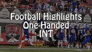 Football  Dax Milne  Bingham UT onehanded INT [upl. by Buchheim]