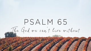 Sunday Service 29th September Psalm 65 [upl. by Hcardahs]