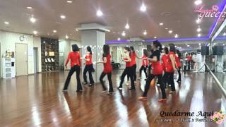 Quedarme Aqui Line Dance [upl. by Sarita]