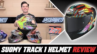 Suomy Track 1 Helmet Review at SpeedAddictscom [upl. by Urata]