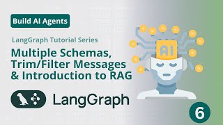 Class06 LangGraph  Multiple Schemas Filter amp Trim Messages and Introduction to RAG [upl. by Hannazus]