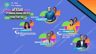 WEBINAR KETAHANAN PANGAN DAN GIZI CEGAH STUNTING [upl. by Rheba225]