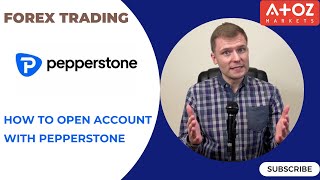 How to Open an Account with Pepperstone  StepbyStep Guide [upl. by Redmond]