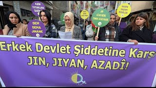 TJA Erkek Devlet Şiddetine Karşı Jîn Jiyan Azadî [upl. by Adlesirhc431]