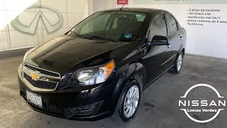 CHEVROLET AVEO LT STD 2019 NEGRO\\SEMINUEVOS NISSAN LOMAS VERDES [upl. by Rabka]