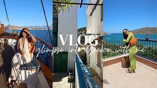 VLOG  a glimpse into Greece with me [upl. by Tdnarb]