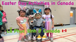 Easter Day Party in Canada 🇨🇦🐣 Easter Day Activities in Canada Happy Easter Day [upl. by Glennis]