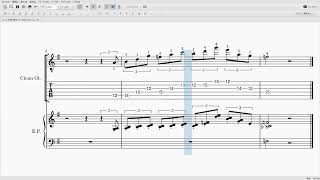 CASIOPEA Zoom Live Ver Keyboard Technique called quotTaUEquot 田植え奏法 Gt Issei Noro TAB amp Fingering [upl. by Widera101]