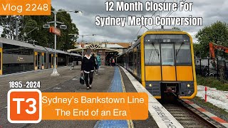 Sydney Trains Vlog 2248 The Bankstown Line  End of an Era [upl. by Lat]