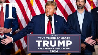 LIVE Donald Trump holds MAGA rally in Minnesota [upl. by Ennaeilsel]