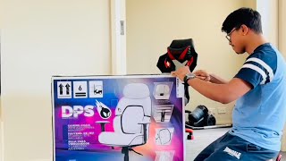 DPS Gaming chair from Costco unboxing and assembling it [upl. by Gale]