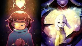 Frisk And Asriel Response  Stronger Than You Mashup [upl. by Sherye]