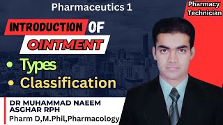 Ointment Bases Pharmaceutics  Dr Muhammad Naeem Asghar RPh [upl. by Rebecka884]