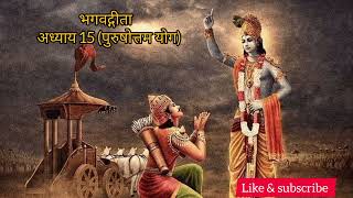 Bhagavad Gita – Chapter 15  Purushottama Yoga  The Yoga of the Supreme Person [upl. by Naujaj]