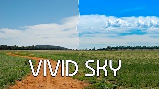 Photoshop CS5 Vivid Sky Effect Tutorial [upl. by Healy]