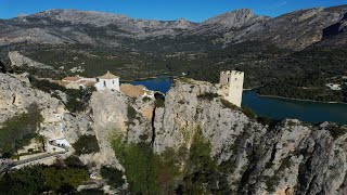 Guadalest  Drone 4K [upl. by Eesdnil]