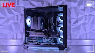 Ryzen 7 5800x  RX 7700 XT Gaming PC Build [upl. by Fridlund762]