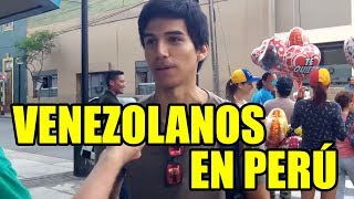 ¿Cómo hacemos para que tantos venezolanos dejen de venir a Perú [upl. by Leonteen]