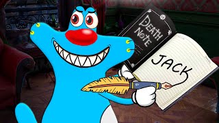 Roblox Oggy Using Death Note With Jack [upl. by Laure163]