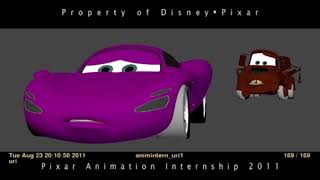 Cars 2 Test animation with sound [upl. by Yllek835]