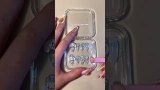 ASMR Press On Nail And Packing Nail asmr nails nailart naildesign nailtech satisfying [upl. by Gunas]