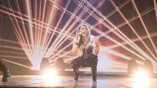 Salena Mastroianni performs quotI Dont Wanna Fightquot  Eurovision 2017 You Decide  BBC Two [upl. by Adrial]