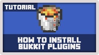 Bukkit Tutorial How to Install Plugins [upl. by Asatan]