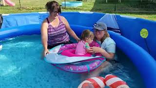 Best baby swim float  How do I teach my baby to float in the pool  Is swim float safe for babies [upl. by Giddings474]