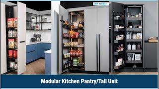 Modular kitchen tall unit  Kitchen tall unit design  Kitchen pantry unit [upl. by Spragens]