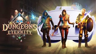 Trying Dungeons of Eternity on Meta Quest 3 [upl. by Corron867]