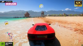 Exploring with Fastest car in  forza horizon 5  RTX ON ULTRA 4K GAME PLAY [upl. by Lieberman]