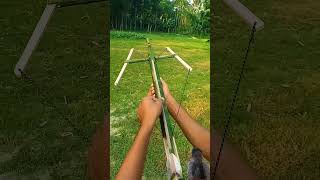 Bamboos archery bamboo toys speadinggyan bambooindia bamboohut bambooshoot [upl. by Stutsman61]