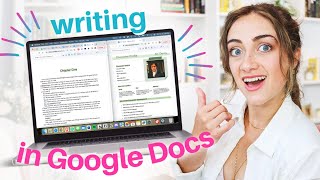 How to Write a Novel in Google Docs [upl. by Choo]