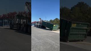 Shipping Container Unload vlog unloading container truckerviralvideo shorts fyp funaccount [upl. by Nosrettap]