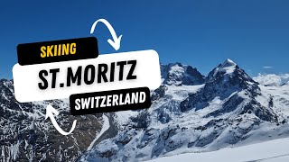 Unforgettable Skiing Adventures in St Moritz Alps Switzerland [upl. by Aropizt]