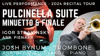 Igor Stravinsky  Pulcinella Suite Minuetto amp Finale  Josh Bynum amp Anatoly Sheludyakov [upl. by Neitsirhc438]