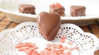 DOLCETTI FACILI E VELOCI PER SAN VALENTINO  Cuori di Pane al Cioccolato [upl. by Abbotsen]