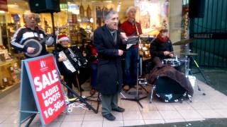 Christy McCarthy joins Tralee Garda musicians in charity street performance [upl. by Patterson398]