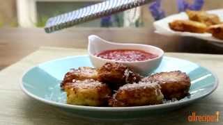 How to Make Cauliflower Fritters  Vegetarian Recipes  Allrecipescom [upl. by Nerin411]