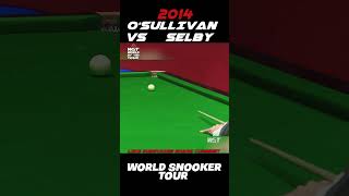 Osullivan vs Selby WSC 2014 Bad Miss Pink snooker snookermoments snookertime wst shorts [upl. by Torre]